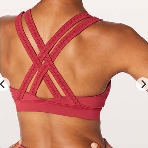 Lululemon braided energy sports bra size 6